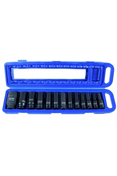 Falon Tech Chei tubulare cu impact 1/2'' 10-32mm, 13 bucăți