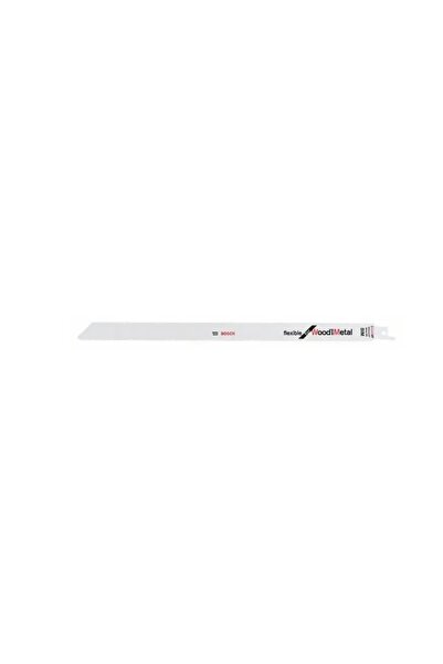 Bosch Lamă de ferăstrău S 1222 VF Flexibilă pentru Lemn și Metal, 5 bucăți