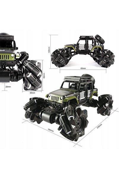 Heckermann MAȘINĂ TEREN 4x4 CU CONTROL DE LA DISTANȚĂ PENTRU COPII 1x TELECOM...