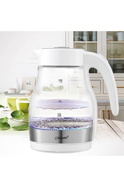 Maestro Fierbător electric de sticlă MR-061 1,7l 2200W Iluminare interioară