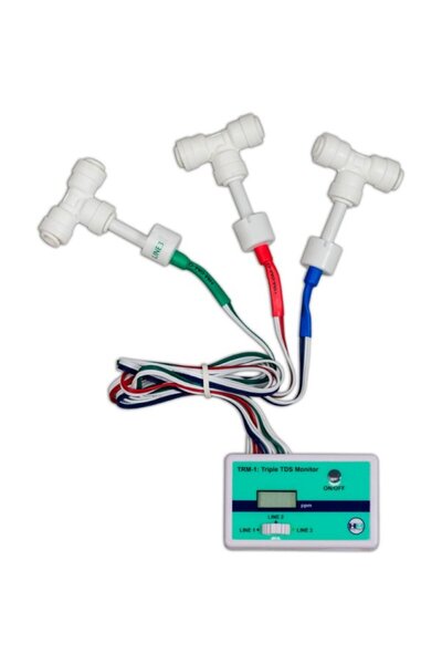 HM Digital Contor triplu TDS TRM1 Tester de calitate a apei Filtru de osmoză ...