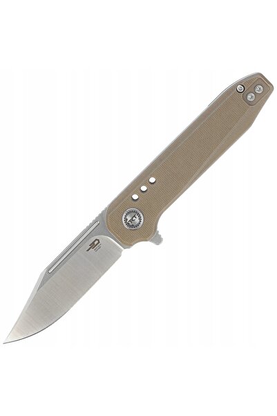 Bestech Knives Cuțit pliabil Bestech Syntax CP Beige G10 CPM 154CM de Todd Kn...