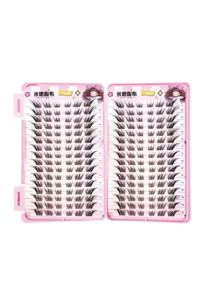 Choice3 style 4 32 Rows Korean Style Fluffy Fairy Manga False Eyelashes Clust...