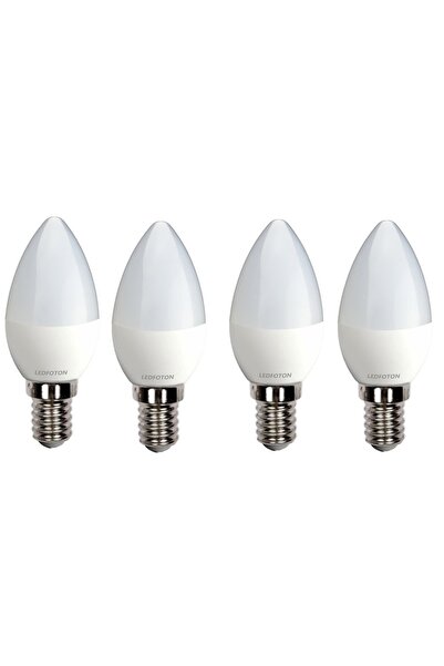 OEM Set 4 Becuri cu led 4W E14 Lumina calda LF 3042