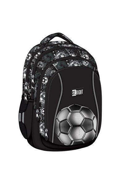 MAJEWSKI Rucsac ergonomic St.Right Silver Goal BP04, 4 compartimente