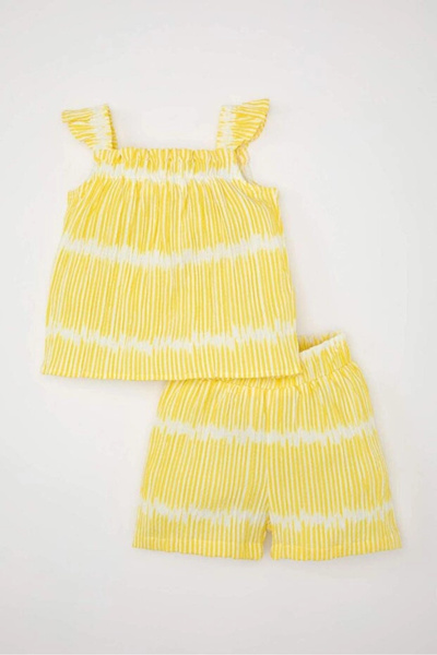 DeFacto Girl's Top and Bottom Set