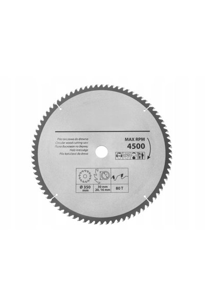 Condor Werkzeug Ferăstrău circular pentru lemn: 350 mm x 80 dinți CON-TCT-350...