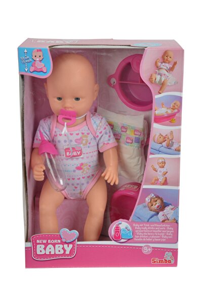 SIMBA-SMOBY Păpuși New Born 38 cm cu accesorii 503-2533