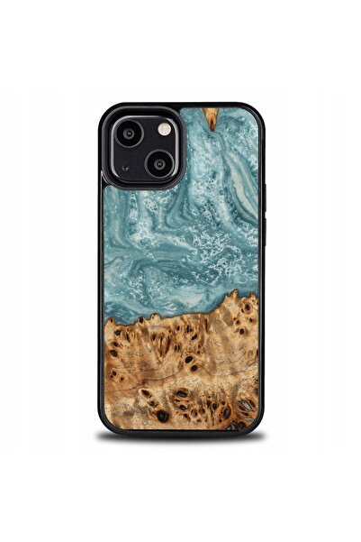 BewooDesign Husă Bewood Unique pentru iPhone 13 Mini - Planete - Uran