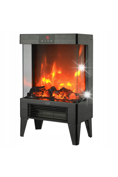 adler Încălzitor electric de sine stătător cu funcție de încălzire, termovent...