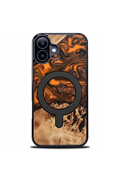 BewooDesign Husă Bewood Unique pentru iPhone 17 - Portocalie cu MagSafe
