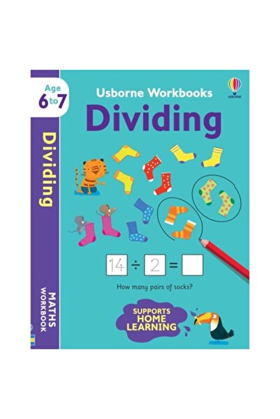 Usborne Τετράδια εργασιών Διαίρεση 6-7 - Χόλι Μπάθι