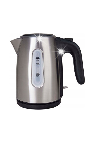 adler Fierbător electric fără fir, metalic, 1L, 1200W