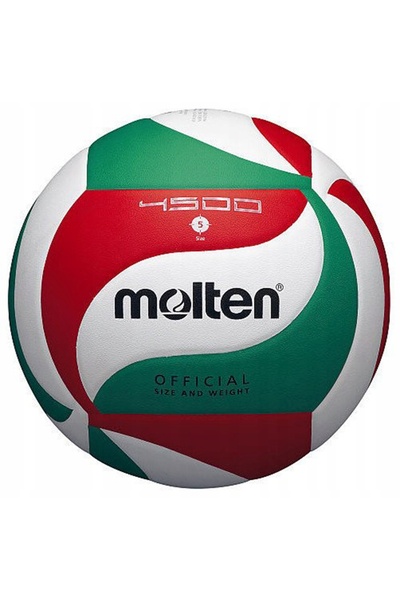 MOLTEN Minge de volei de sală, rezistentă, certificată FIVB, mărimea 5, V5M4500