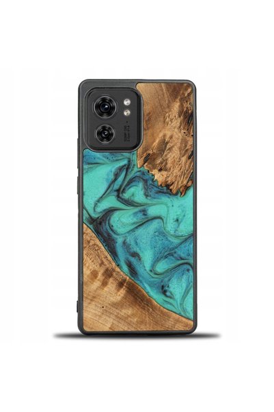BewooDesign Husă Bewood Unique pentru Motorola Edge 40 - Turcoaz