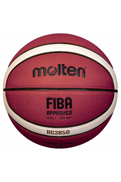 MOLTEN Minge de baschet pentru antrenament ATEST FIBA B5G3850 mărimea 5