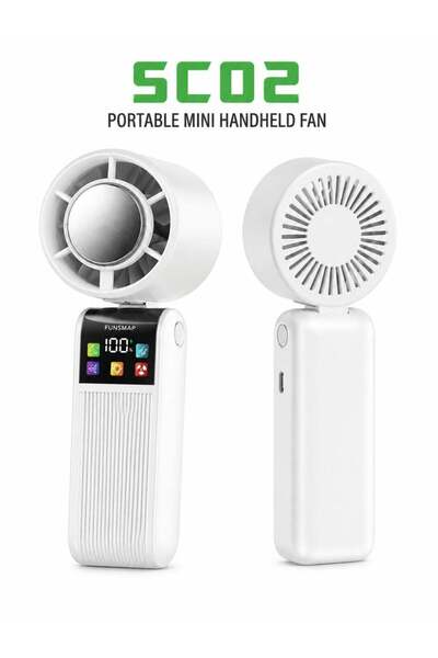 PopZa SC02 Compact Handheld Fan – Your Personal Cooling Companion