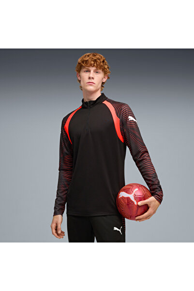 Puma Mens individualFINAL Quarter-Zip Football Top
