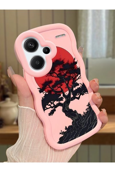 Hontinga Redmi Note 13 Pro Plus 5g Compatible Case Camera Protector Pink Sili...