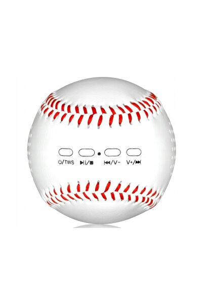 NO BRAND Difuzor mobil MUSIC ANGEL Minge de baseball Alb