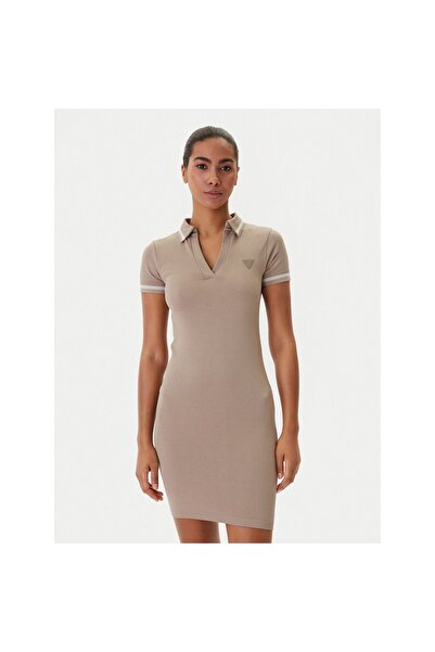 Guess Rochie de zi cu zi pentru femei V6RK02Z4692 Bej