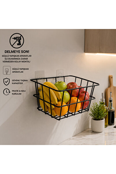 decorel Decorelax 21x21 cm Lepilna zidna korpa Jednostruka - Organizator za k...