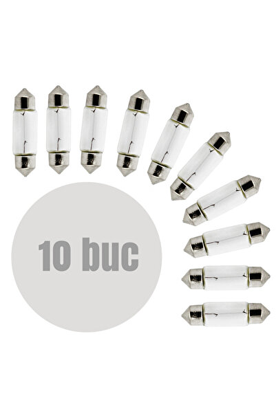 MTR Bec C5W SV8.5 12V 5W Комплект 10 броя