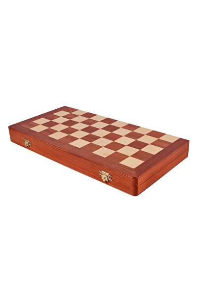 Sunrise Chess & Games Checkers Top Bottom Set 10x10, inlaid (marquetry)