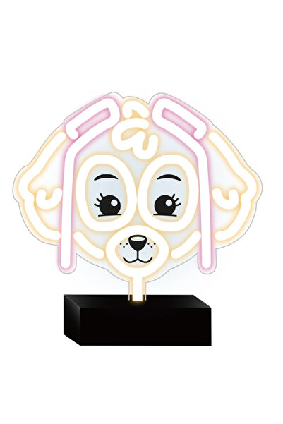 OEM Forever Neon LED - Paw Patrol Stand - Skye - Παιδικό επιτραπέζιο φωτιστικ...