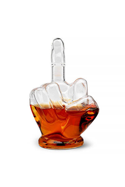 OEM The Source Middle Finger Decanter - Άσεμνη Κανάτα με υψωμένο το Μεσαίο Δά...