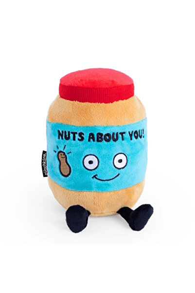OEM Punchkins Plush Χαμογελαστό Βαζάκι Φυστικοβούτυρο Λούτρινο – "Nuts About ...