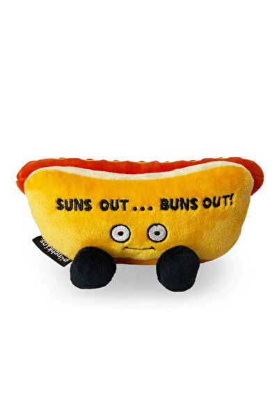 OEM Punchkins Plush Hot Dog Λούτρινο – "Suns Out... Buns Out!"