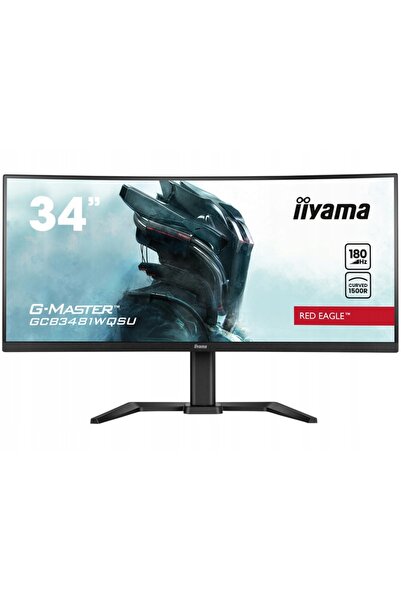 NO BRAND Monitor IIYAMA GCB3481WQSU-B1 34” 3440x1440px 180Hz 0.3 ms