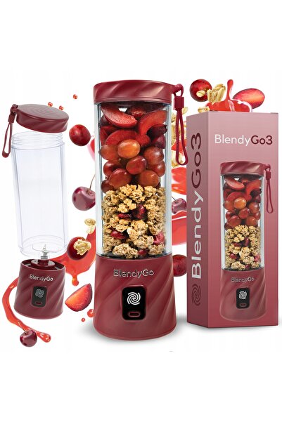 NO BRAND Blender personal BLENDYGO 3 Burgundy