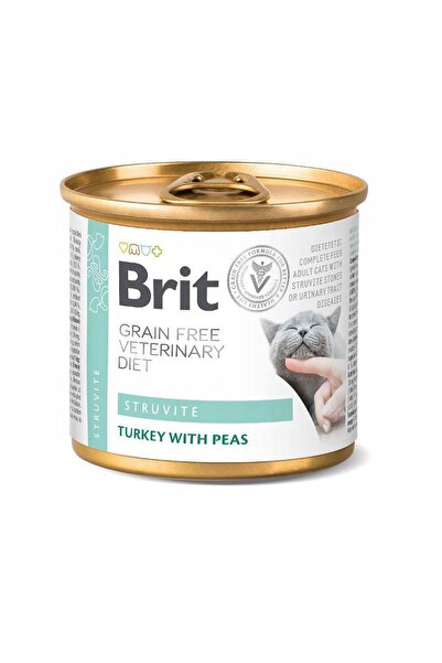 NO BRAND Hrana pentru pisici BRIT Grain Free Veterinary Diet Cat Struvite 200 g
