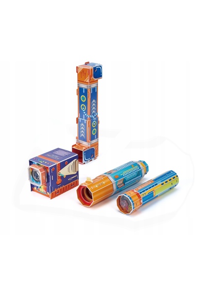 NO BRAND Puzzle 3D Cubic: Activități distractive cu culori și lumină