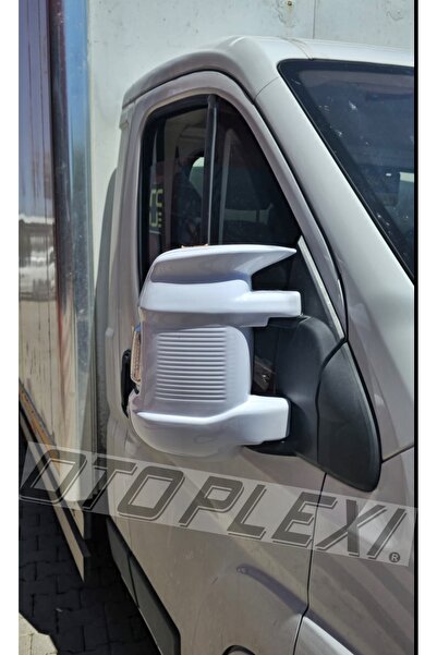 OTOPLEXİ Peugeot Boxer Ayna Kapağı Takım Plastik Beyaz 2024 sonrası Jumper Uy...