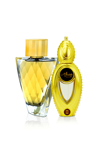 Ajmal Fasety Her EDP 95ml & Wisal Dhahab EDP 50ml – Elegant Floral & Oriental...