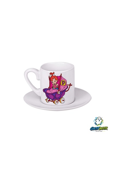 Ghostbastır Design Çakıl Turkish Coffee Cup 0114