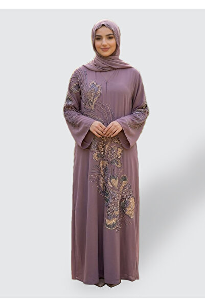 Daren Abaya Daren Premium Purple Abaya for Women - Korean Nida Fabric, Made i...