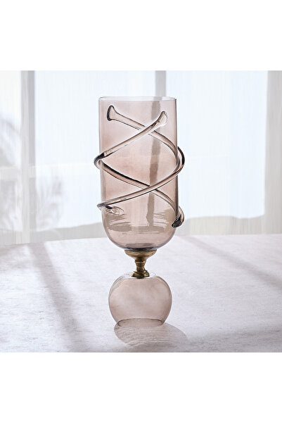 Generic Dora Serpentine Glass Vase - 45 cm