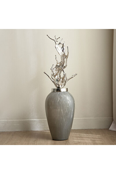 Generic Huda Metal Vase - 88 cm