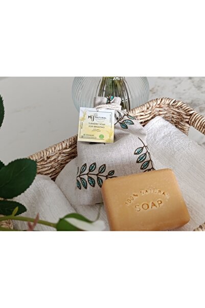 MTJ Natural Organic 🌿 Handmade Turmeric Soap 80 g | Cold Process | Fragrance...