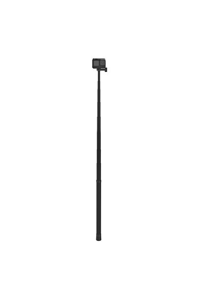 TELESIN Selfie stick din fibră de carbon 2.7M pentru camere sport și smartpho...
