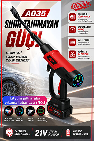 okaoda 2026 En Yeni Teknoloji A035 Koleksiyonluk Kalite 4825 Kömürsüz Motorlu...