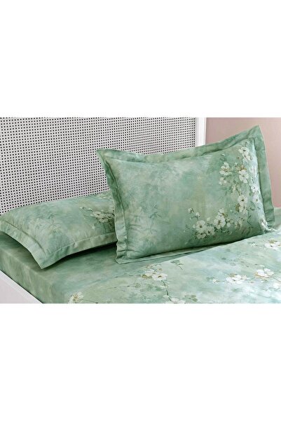 Taç Out Lumine Model Flounce 100% Cotton Satin 2-Piece Pillowcase 50X70 cm