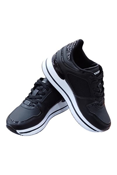 Wickers Acarbey Comfortable Fit Daily Black Sports Shoes