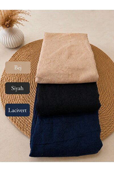 Altınoluk Tekstil Dolce Vita Orjinal Ütü Gerektirmeyen Bambu Kraş Şal 3'lü Paket