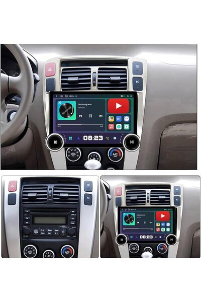 Carplayer Hyundai tucson android screen diamond dual knob model 2005-2010,8gb...