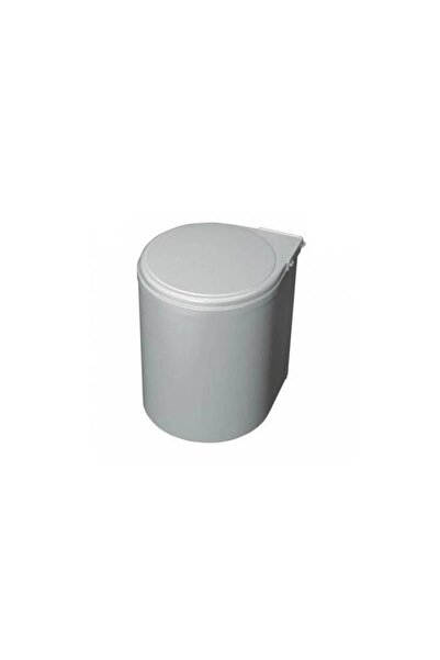 OEM Gray plastic trash can
